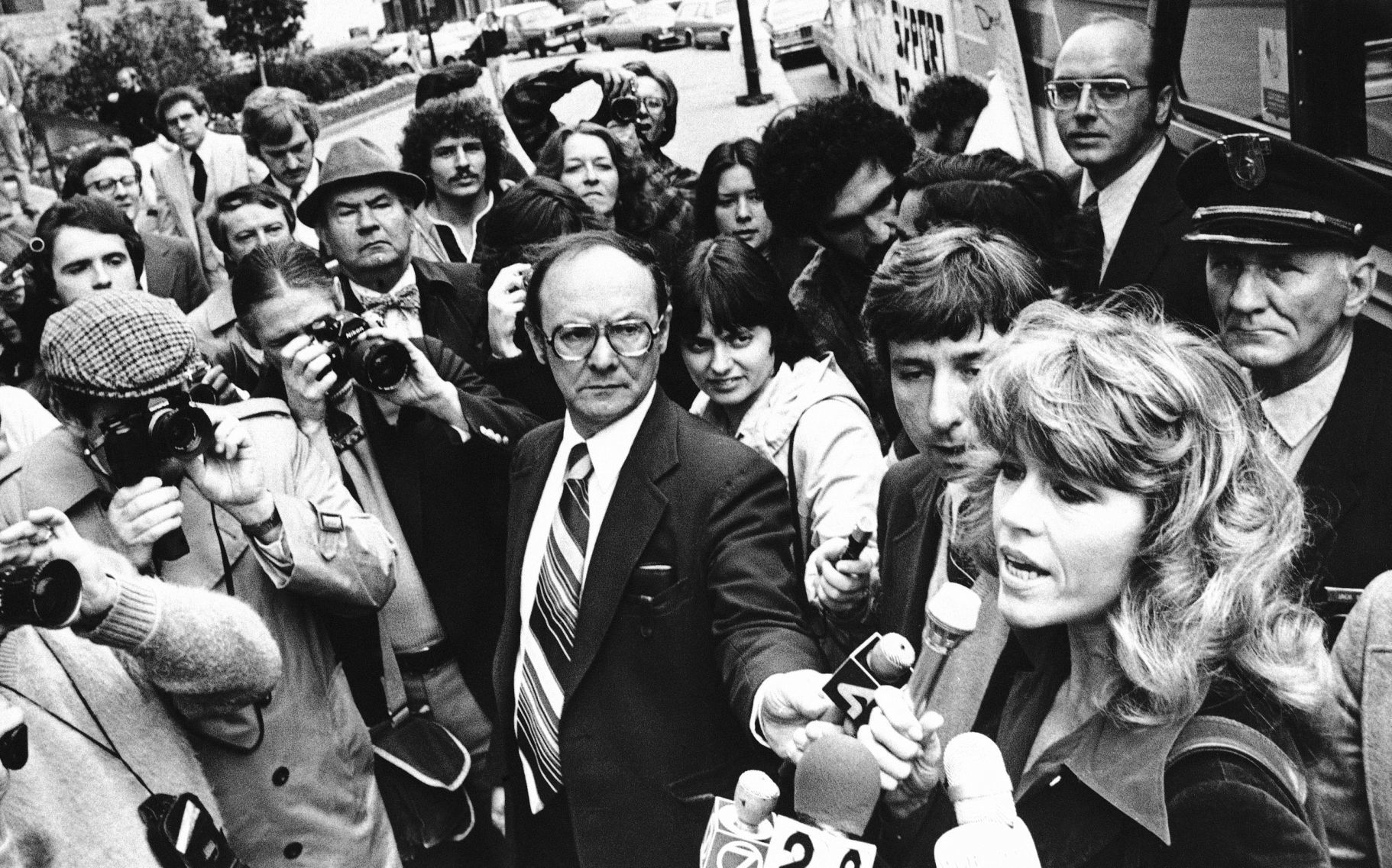 1979: Jane Fonda and Tom Hayden